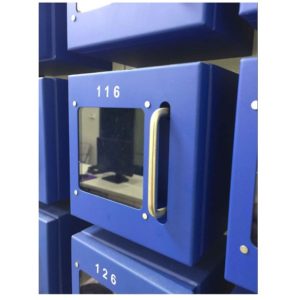 pigeon-hole lock box system