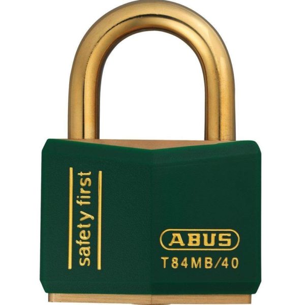 Abus-T84MB-40GREEN-Vinyl-Coated-Brass-Safety-Padlock