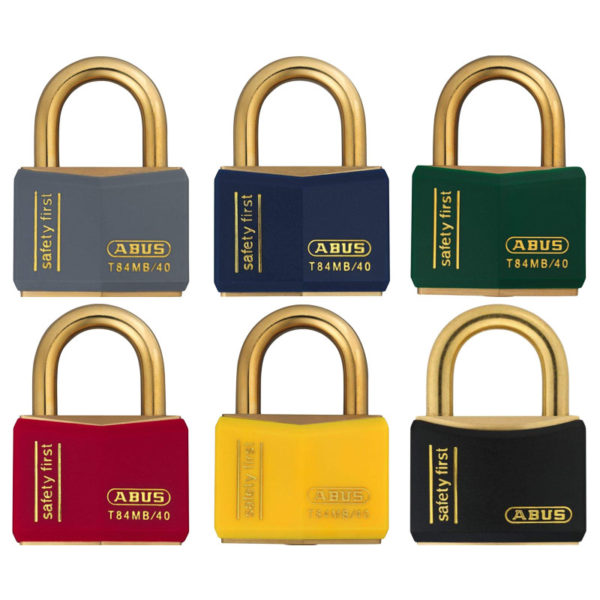 Abus-T84MB-Vinyl-Coated-Brass-Padlock