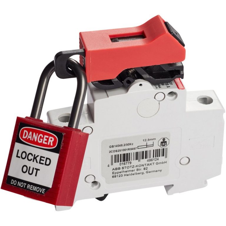 Brady Universal Mini Circuit Breaker Lockout - Total Lockout