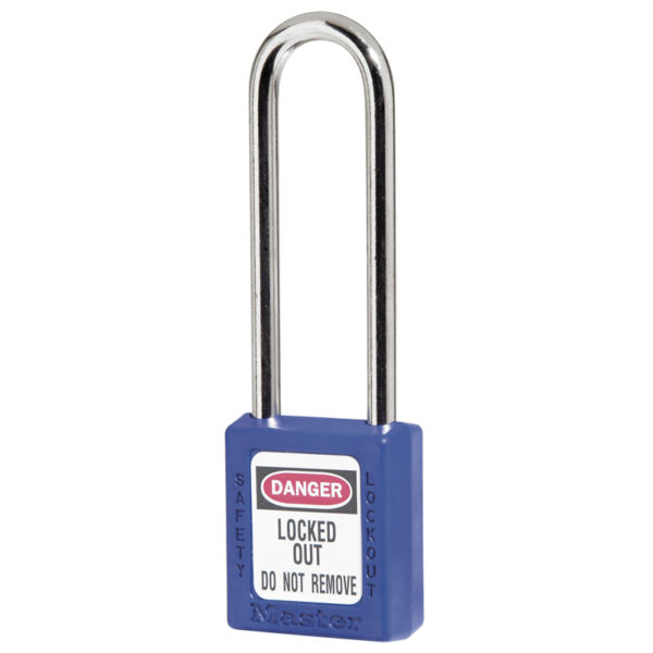 Master-Lock-Zenex-Safety-Padlock-PLO-410LTBLU-Long-Shackle