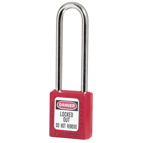 Master-Lock-Zenex-Safety-Padlock-PLO-410LTRED-Long-Shackle