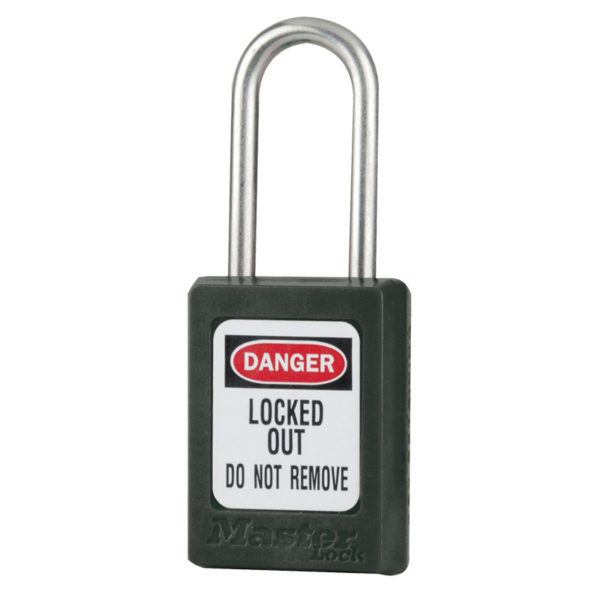 Master-Lock-Zenex-Safety-Padlock-PLO-S31BLK-Stainless-Steel-Shackle