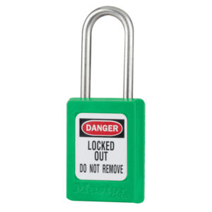 Master-Lock-Zenex-Safety-Padlock-PLO-S31GRN-Stainless-Steel-Shackle