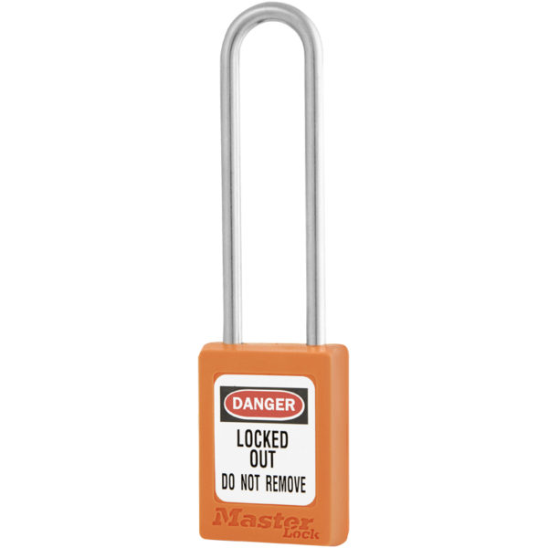 Master-Lock-Zenex-Safety-Padlock-PLO-S31LTORJ-Long-Stainless-Steel-Shackle