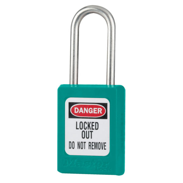 Master-Lock-Zenex-Safety-Padlock-PLO-S31TEAL-Stainless-Steel-Shackle