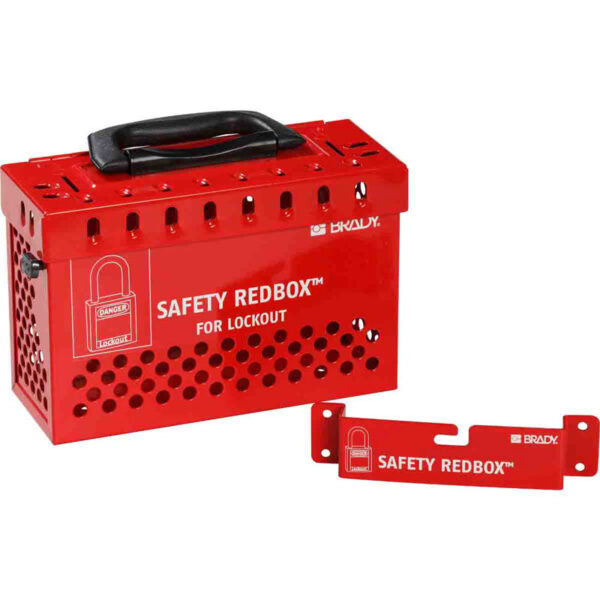 Brady Redbox Group Lockout Box Red