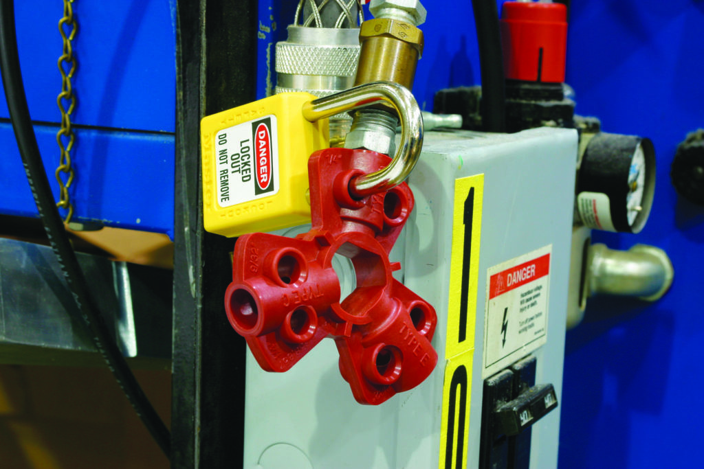 Brady Pneumatic Compressed Air Lockout - Total Lockout