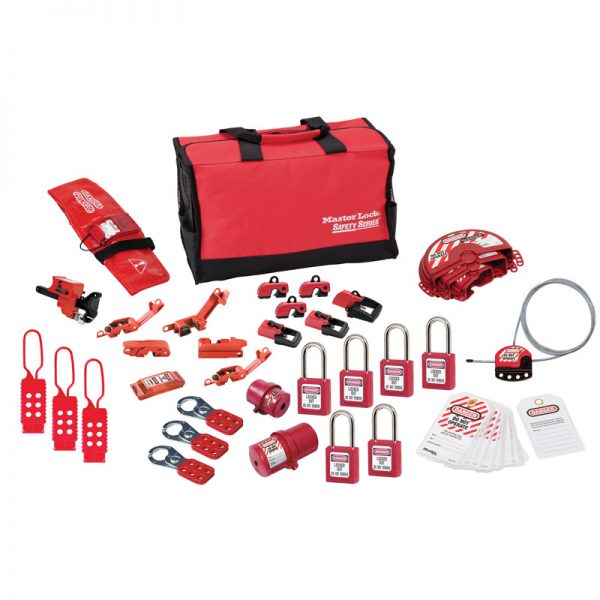 KIT-1458VE410PRE-Master-Lock-Carry-Case-Valve-Electric-Premier-Lockout-Kit