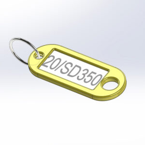 Key Fob Yellow